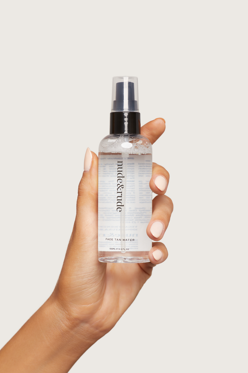 Face Tan Water nude rude